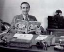 Walt Disney nel suo studio (agli inizi)