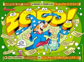 Calendario Giornalino 2000 con Nostradamus Junior
