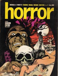 Copertina Horror N. 1