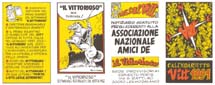 Calendarietto Vitt 1991 - fronte
