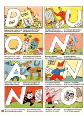 Corriere dei Piccoli - Numero 1 1976 - retrocopertina
