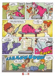 The Flintstones - La vaccinazione - tavola 4