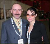 Vittorio Pavesio e  Lara Croft Silvia Shon