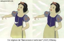 Biancaneve: prima e dopo la... cura...
