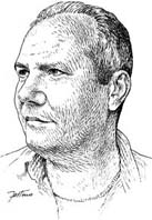 Paolo Telloli - ritratto disegnato dal bravissimo Giuseppe Festino