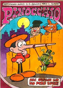 Pinocchio - settimanale - tascabile