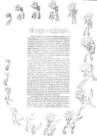 Pagina di presentazione del Disegno Animato - con una animazione di Silvanella - Ferrarella che svolazza in giro...
