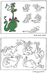 Studi per i DRAGHIOTTI