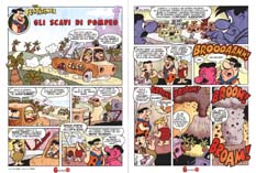 The Flintstones - GLI SCAVI DI POMPEO - tavole 1 e 2